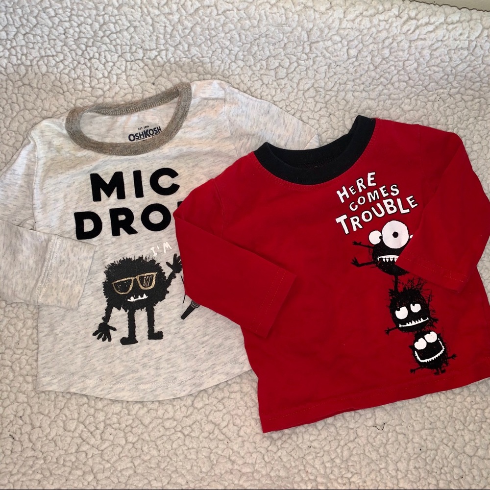 Two Matching long sleeve shirts